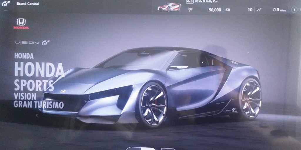 HONDA SPORTS VISION GRAN TURISMO: CONCEPT ADIANTA NOVO ESPORTIVO DA MARCA, foto 1