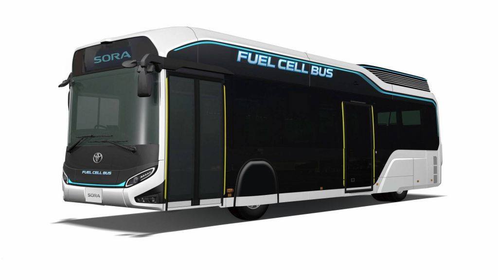 TOYOTA SORA FUEL CELL CONCEPT: UM NOVO ÔNIBUS A HIDROGÊNIO SERÁ MOSTRADO EM TOKYO, foto 1