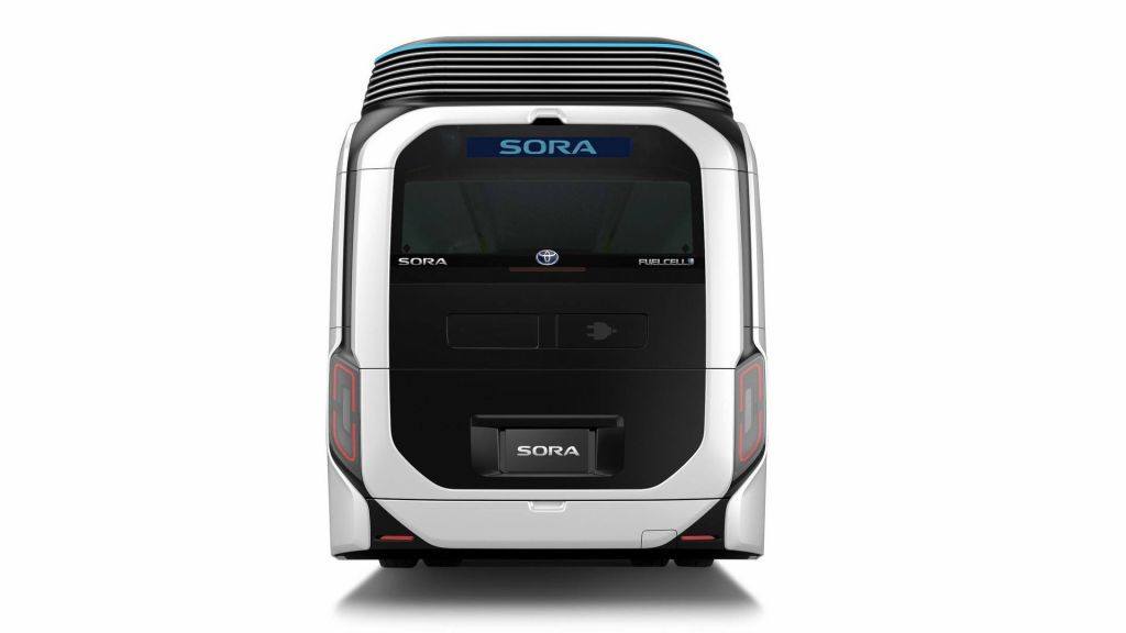 TOYOTA SORA FUEL CELL CONCEPT: UM NOVO ÔNIBUS A HIDROGÊNIO SERÁ MOSTRADO EM TOKYO, foto 5
