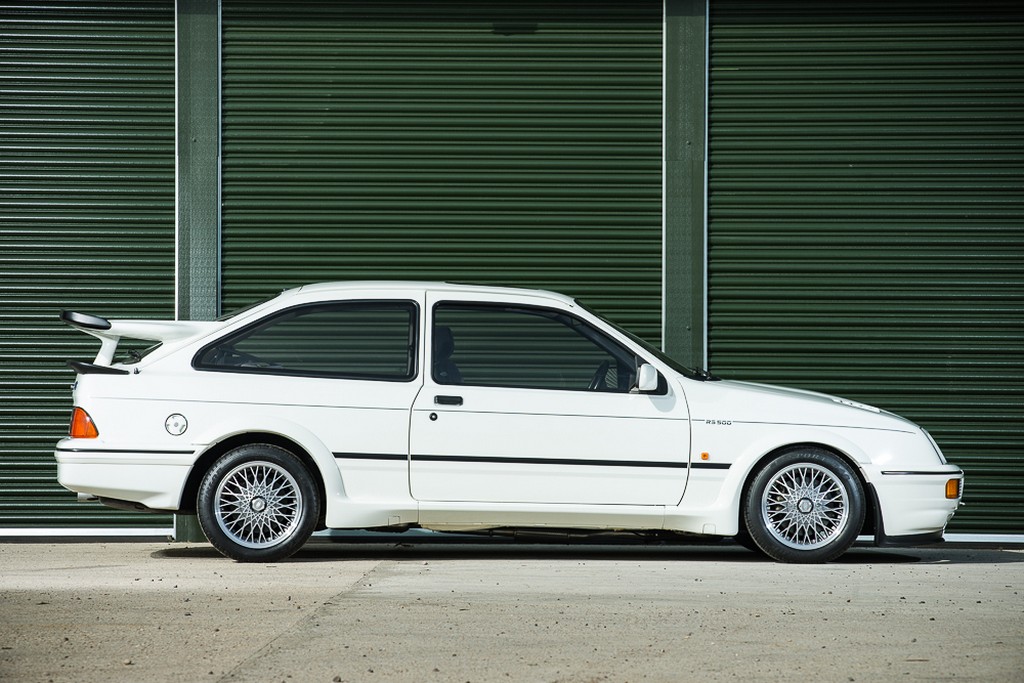 UM RARO FORD SIERRA COSWORTH RS500 DE 1988 SERÁ LEILOADO NO REINO UNIDO, foto 3