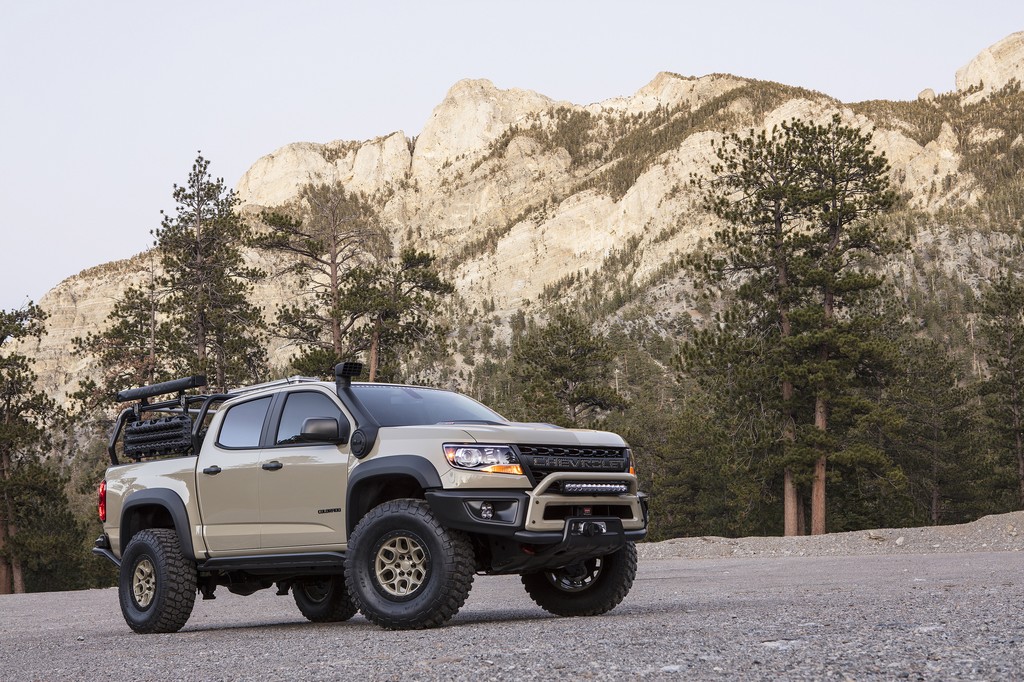 CHEVROLET MOSTRA NO SEMA AS VERSÕES DO COLORADO ZR2 AEV CONCEPT E ZR2 RACE DEVELOPMENT TRUCK, foto 1