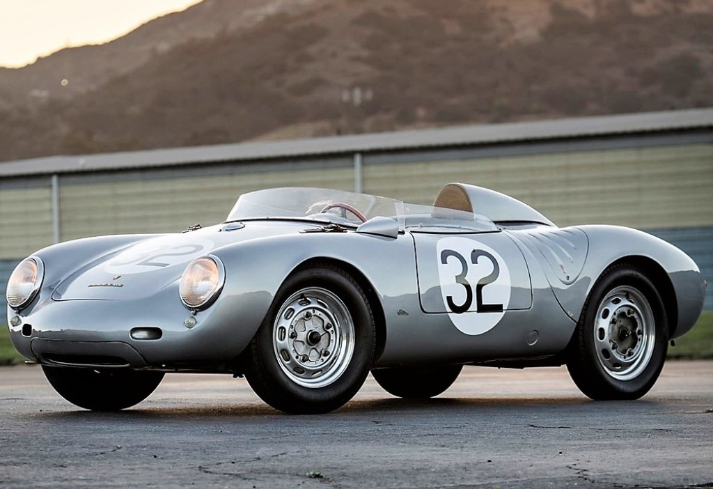 PORSCHE 550A SPYDER QUE COMPETIU EM LE MANS SERÁ LEILOADO, foto 1