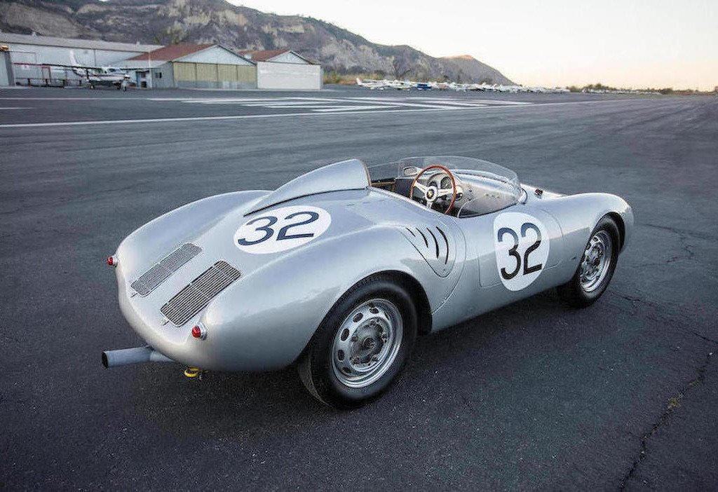 PORSCHE 550A SPYDER QUE COMPETIU EM LE MANS SERÁ LEILOADO, foto 4