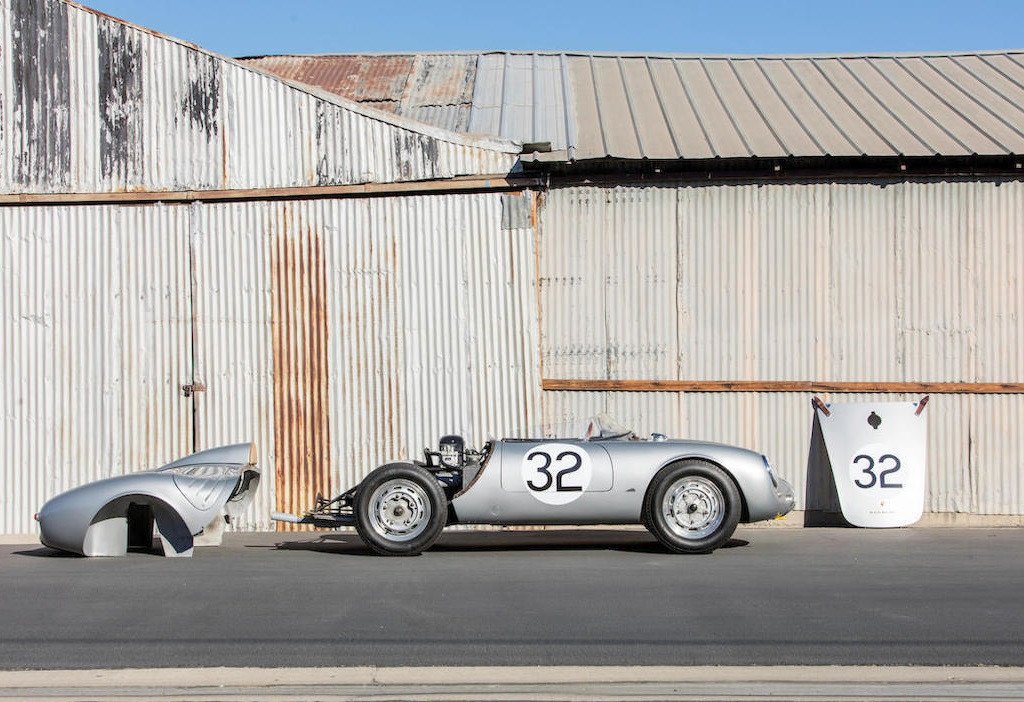 PORSCHE 550A SPYDER QUE COMPETIU EM LE MANS SERÁ LEILOADO, foto 7