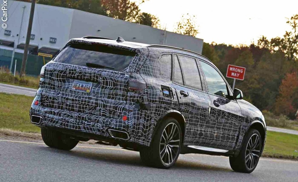 NOVO BMW X5 AVISTADO QUASE SEM CAMUFLAGEM NOS ARREDORES DE SPARTANBURG, foto 7