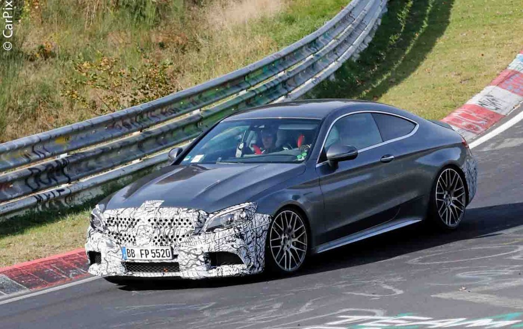 PROTÓTIPO DO NOVO MERCEDES-AMG C 63 COUPE JÁ RODA EM NÜRBURGRING, foto 3