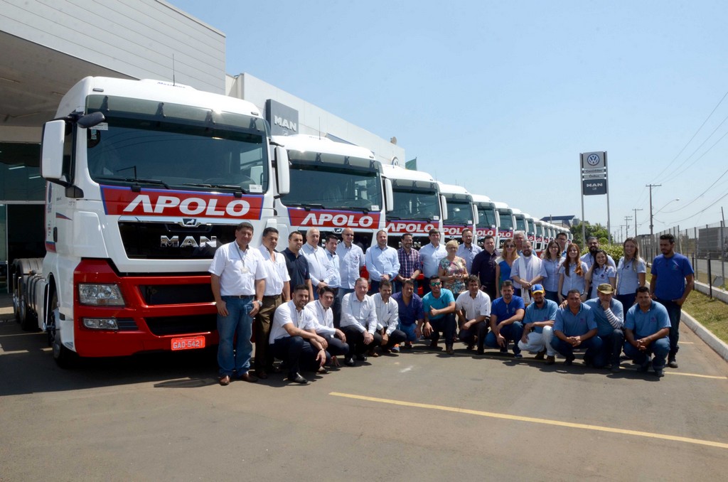 APOLO TRANSPORTES AMPLIA FROTA COM 15 EXTRAPESADOS MAN TGX 28.440 6X2, foto 3