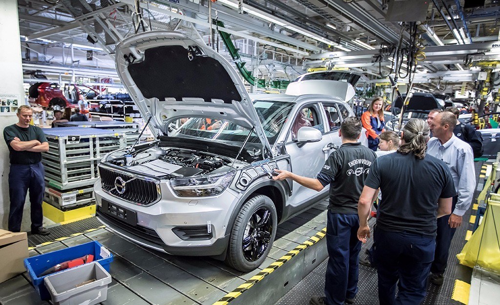 INICIADA A PRODUÇÃO DO NOVO VOLVO XC40 NA BÉLGICA, foto 1