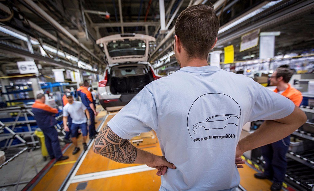 INICIADA A PRODUÇÃO DO NOVO VOLVO XC40 NA BÉLGICA, foto 9