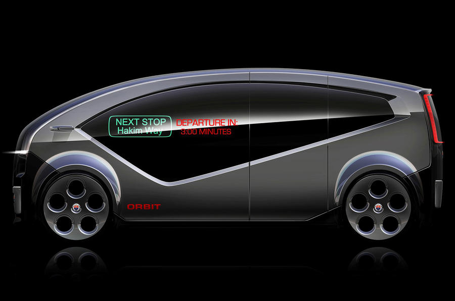 FISKER ORBIT: UM SERVIÇO DE TRANSPORTE AUTÔNOMO E ELÉTRICO PARA 2018, foto 1