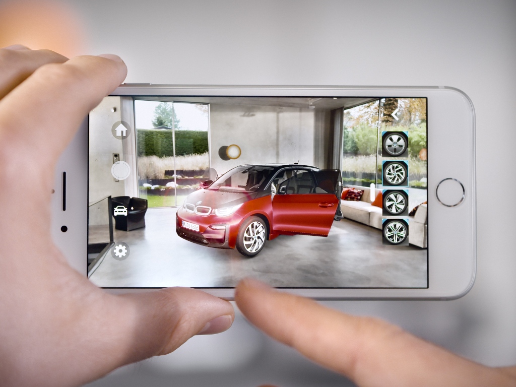 BMW i LANÇA APLICATIVO DE REALIDADE AUMENTADA PARA iPHONE e iPAD, foto 3
