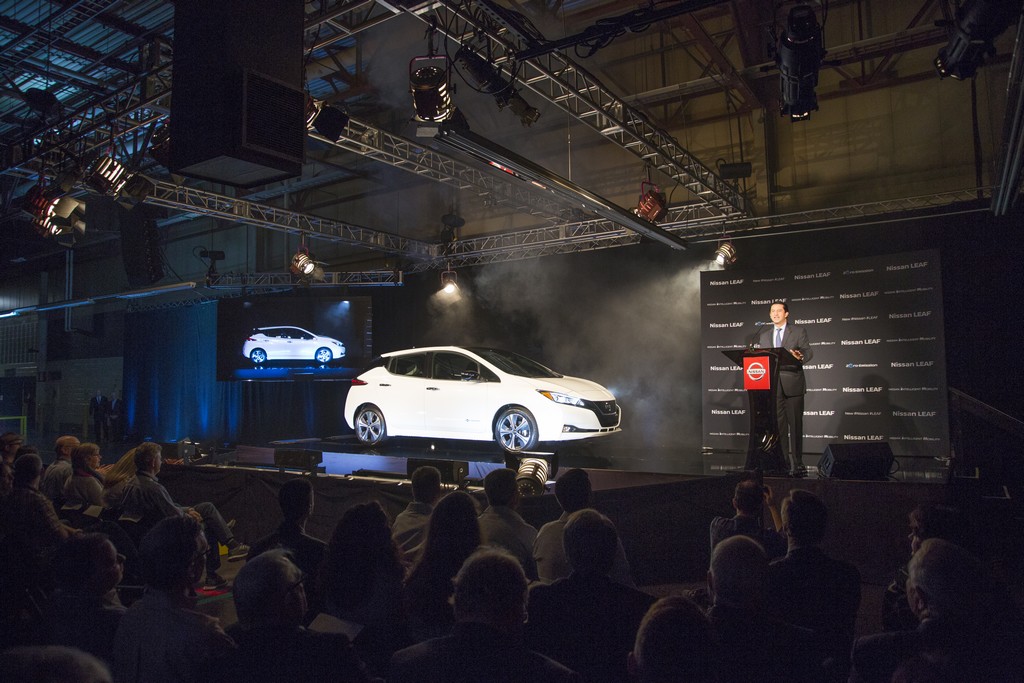 INICIADA NOS ESTADOS UNIDOS A PRODUÇÃO DO NISSAN LEAF 2018, foto 2