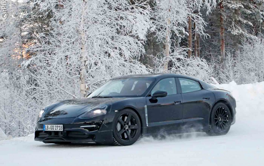 PORSCHE MISSION E ESTÁ SENDO TESTADO NAS TERRAS FRIAS DO NORTE DA EUROPA, foto 1