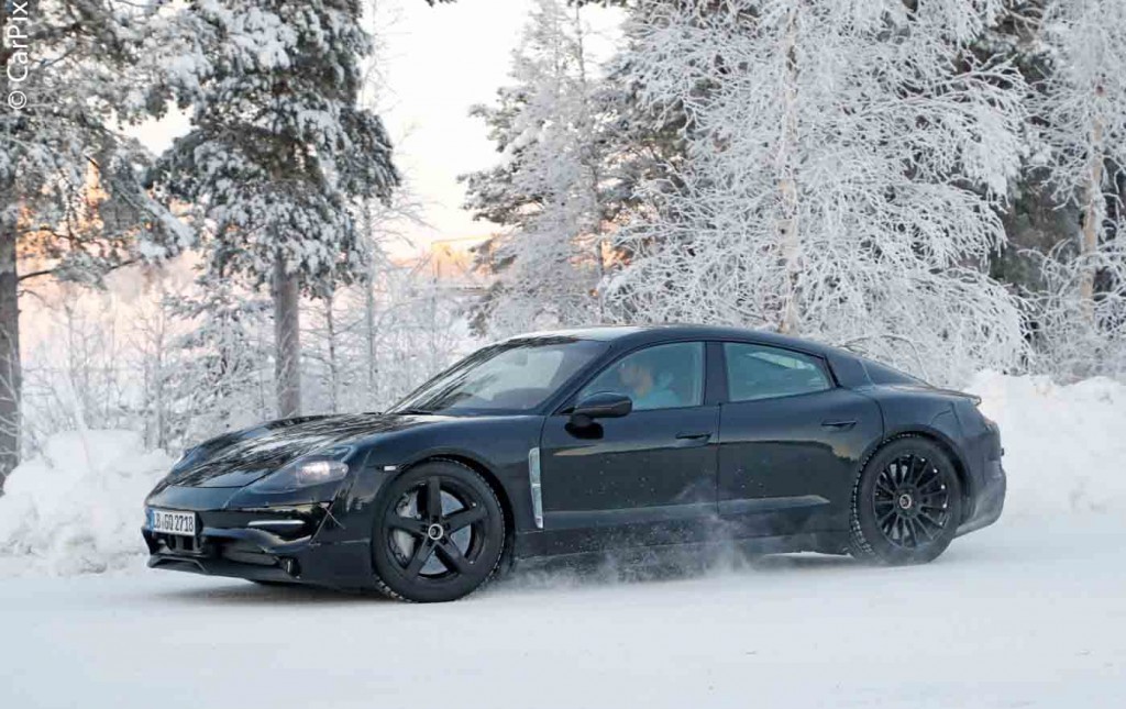 PORSCHE MISSION E ESTÁ SENDO TESTADO NAS TERRAS FRIAS DO NORTE DA EUROPA, foto 2