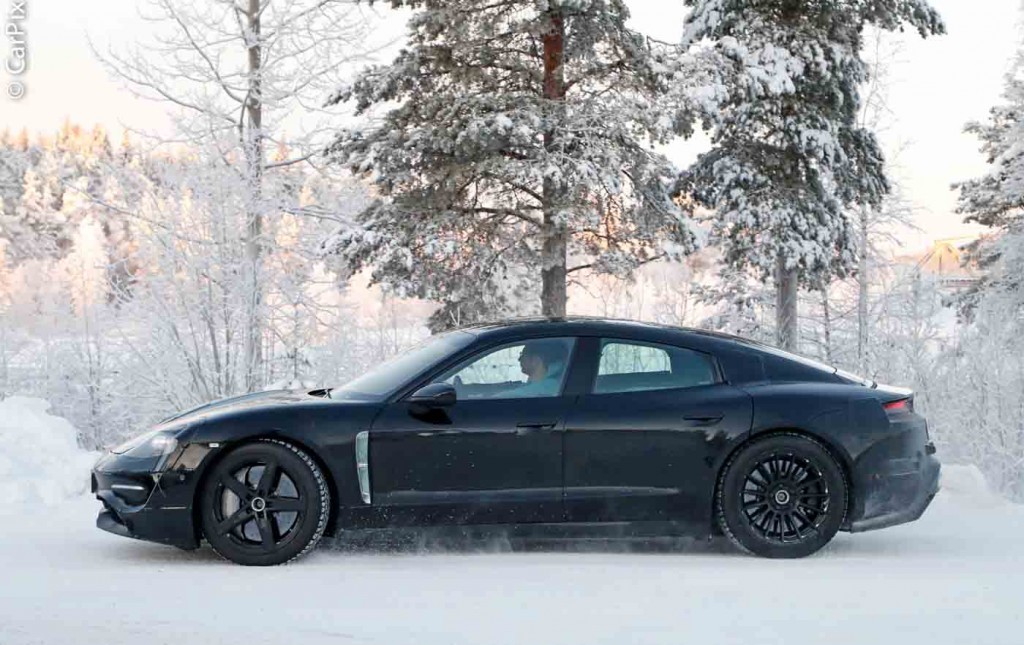 PORSCHE MISSION E ESTÁ SENDO TESTADO NAS TERRAS FRIAS DO NORTE DA EUROPA, foto 3
