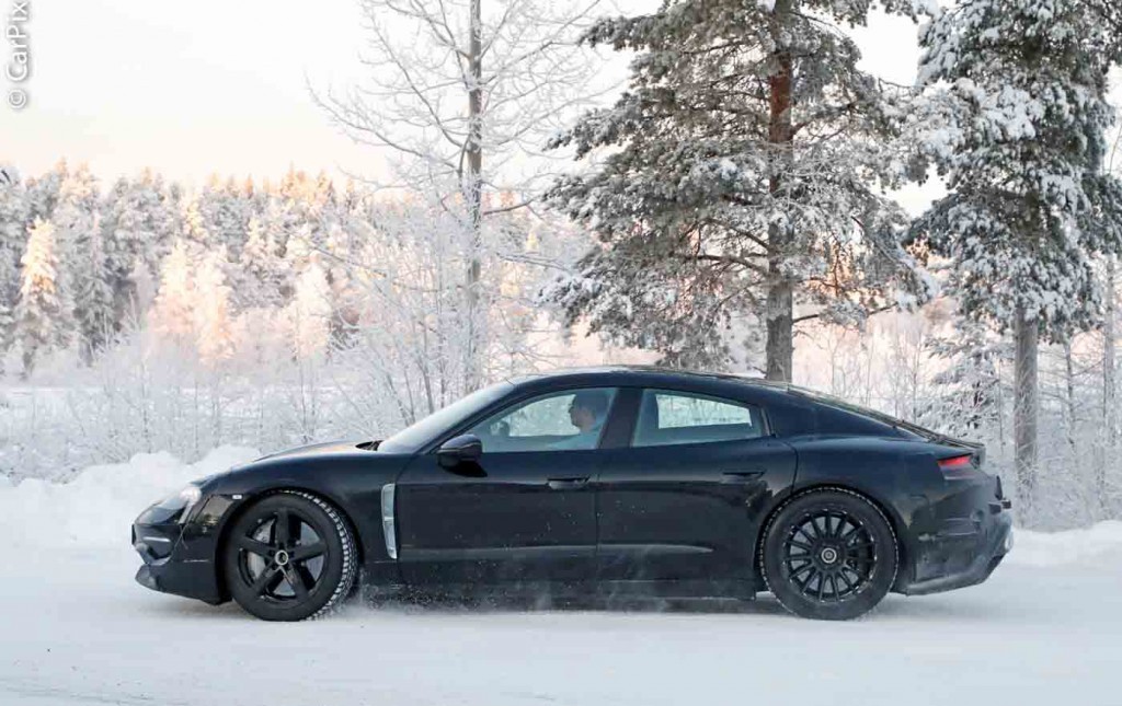 PORSCHE MISSION E ESTÁ SENDO TESTADO NAS TERRAS FRIAS DO NORTE DA EUROPA, foto 4