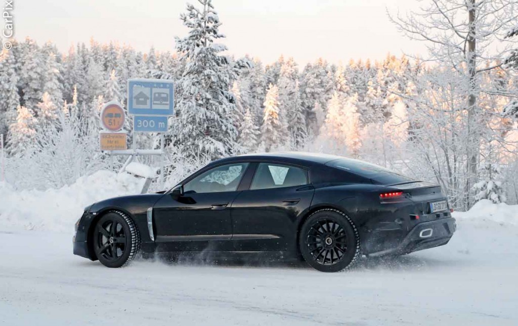 PORSCHE MISSION E ESTÁ SENDO TESTADO NAS TERRAS FRIAS DO NORTE DA EUROPA, foto 5