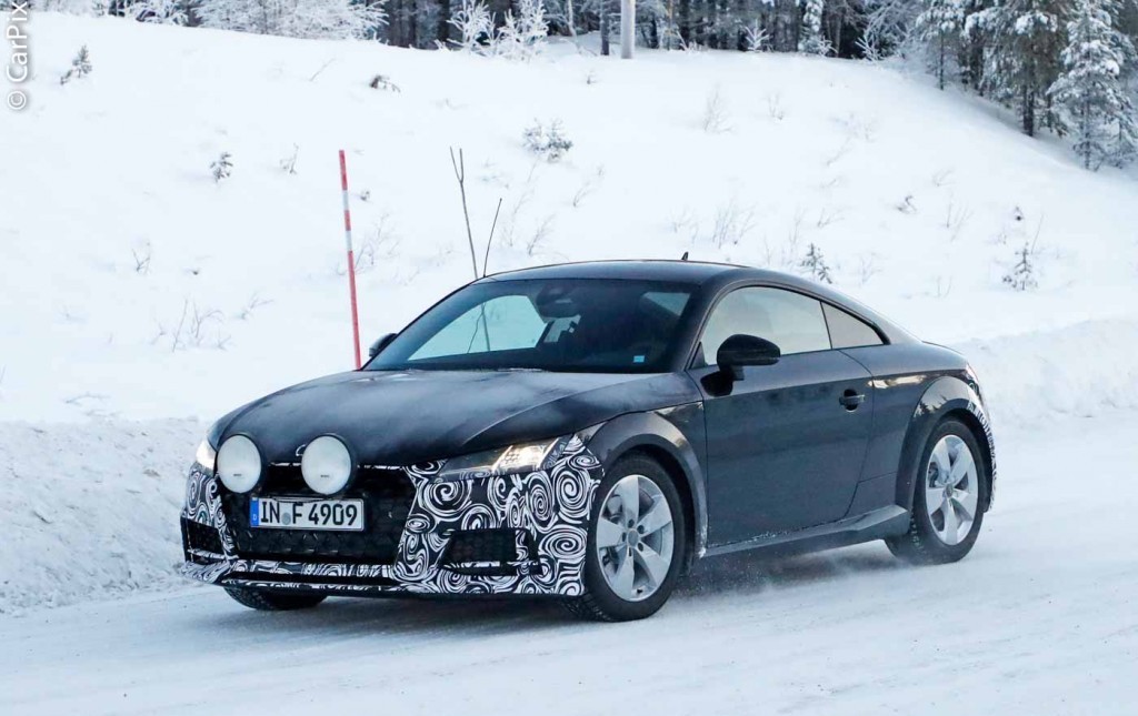 RESTYLING DO AUDI TT CHEGARÁ EM 2018, foto 2