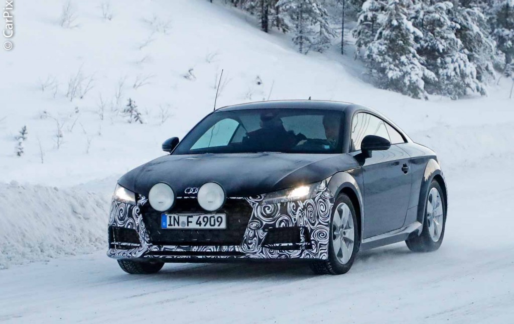 RESTYLING DO AUDI TT CHEGARÁ EM 2018, foto 3