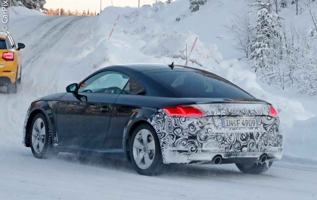 RESTYLING DO AUDI TT CHEGARÁ EM 2018, foto 9