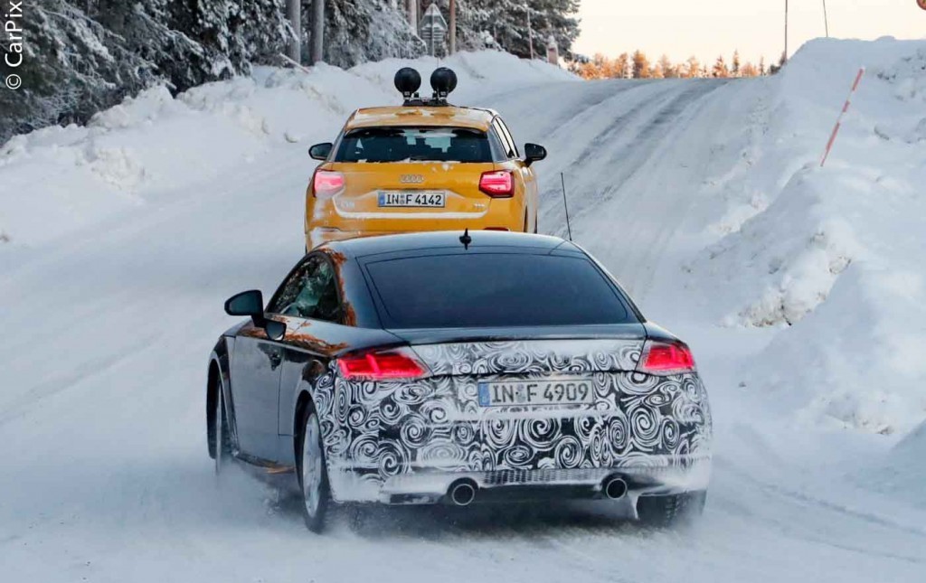 RESTYLING DO AUDI TT CHEGARÁ EM 2018, foto 11