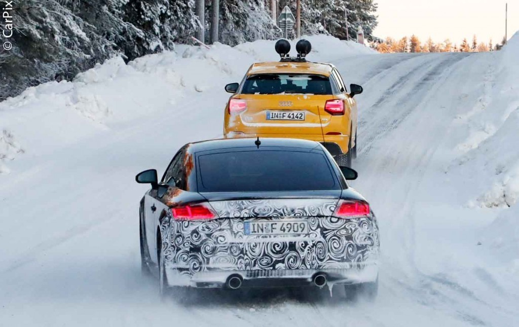 RESTYLING DO AUDI TT CHEGARÁ EM 2018, foto 12