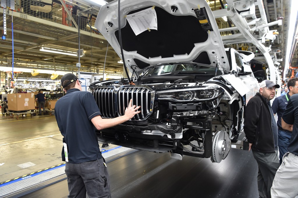 SAEM AS PRIMEIRAS UNIDADES DE PRÉ-PRODUÇÃO DO BMW X7 DA LINHA DE MONTAGEM DE SPARTANBURG, foto 12