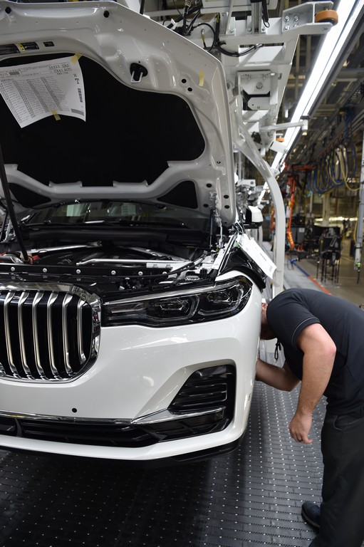 SAEM AS PRIMEIRAS UNIDADES DE PRÉ-PRODUÇÃO DO BMW X7 DA LINHA DE MONTAGEM DE SPARTANBURG, foto 13