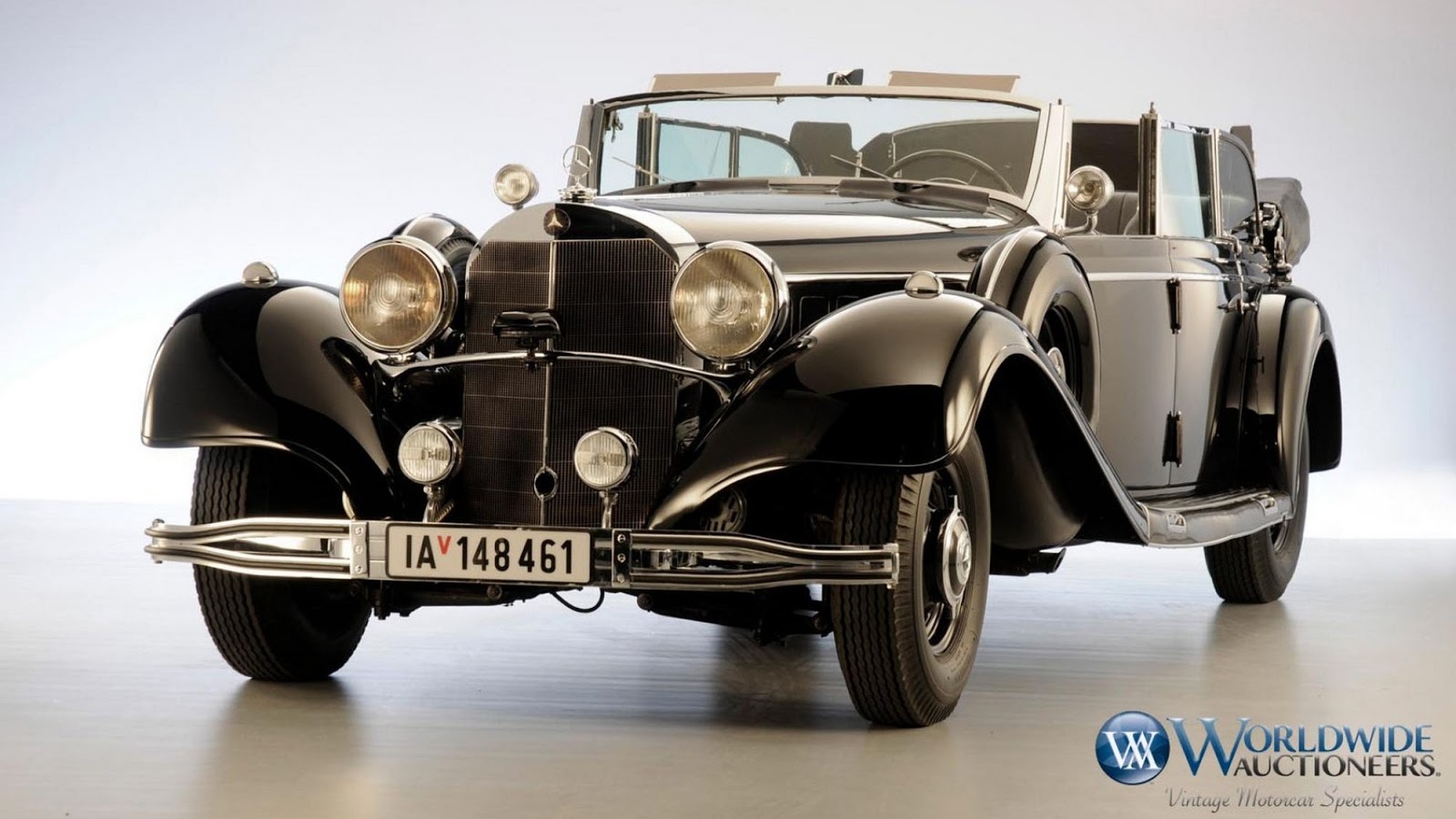 MERCEDES-BENZ 770 K QUE PERTENCEU A ADOLF HITLER SERÁ LEILOADO NOS ESTADOS UNIDOS, foto 2
