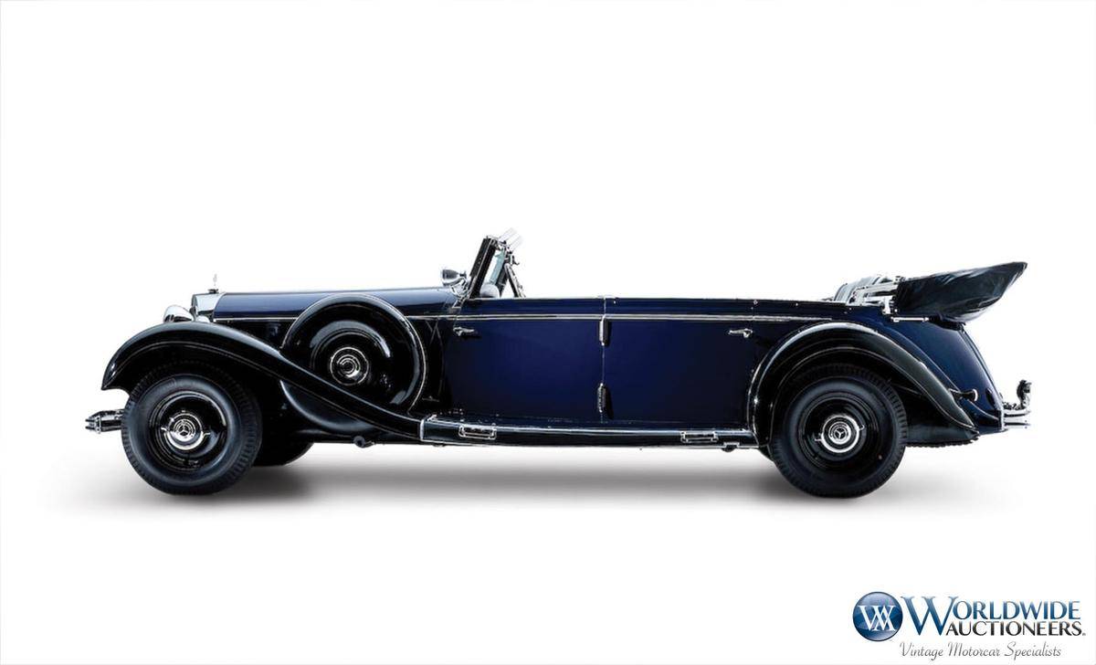 MERCEDES-BENZ 770 K QUE PERTENCEU A ADOLF HITLER SERÁ LEILOADO NOS ESTADOS UNIDOS, foto 13