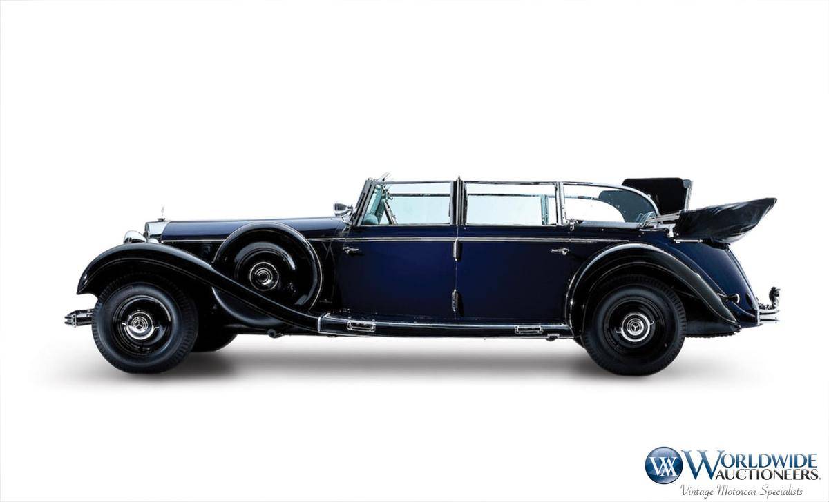 MERCEDES-BENZ 770 K QUE PERTENCEU A ADOLF HITLER SERÁ LEILOADO NOS ESTADOS UNIDOS, foto 14