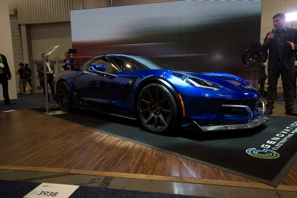 VERSÃO DE PRODUÇÃO DO CHEVROLET CORVETTE GENOVATION GXE FOI REVELADA EM LAS VEGAS, foto 4