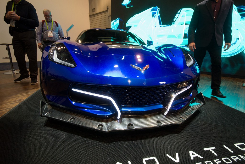 VERSÃO DE PRODUÇÃO DO CHEVROLET CORVETTE GENOVATION GXE FOI REVELADA EM LAS VEGAS, foto 6