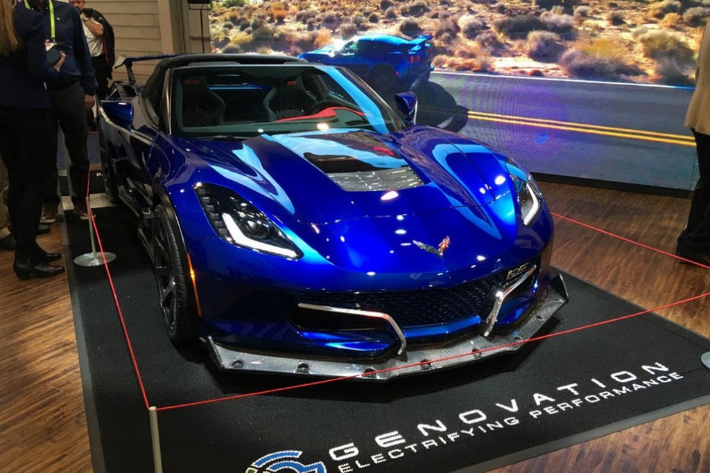 VERSÃO DE PRODUÇÃO DO CHEVROLET CORVETTE GENOVATION GXE FOI REVELADA EM LAS VEGAS, foto 20