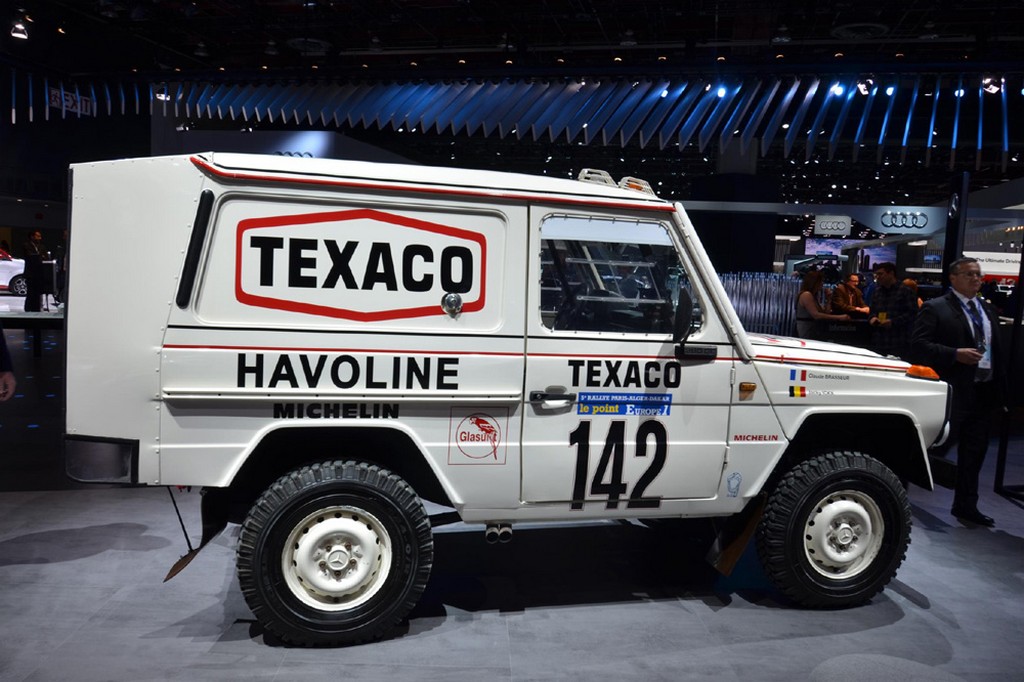 MERCEDES-BENZ EXIBIU EM DETROIT O G CLASS QUE VENCEU O RALLY PARIS-DAKAR DE 1983, foto 4