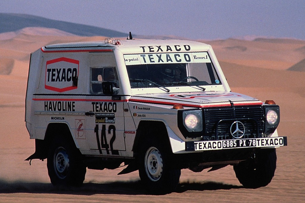 MERCEDES-BENZ EXIBIU EM DETROIT O G CLASS QUE VENCEU O RALLY PARIS-DAKAR DE 1983, foto 6