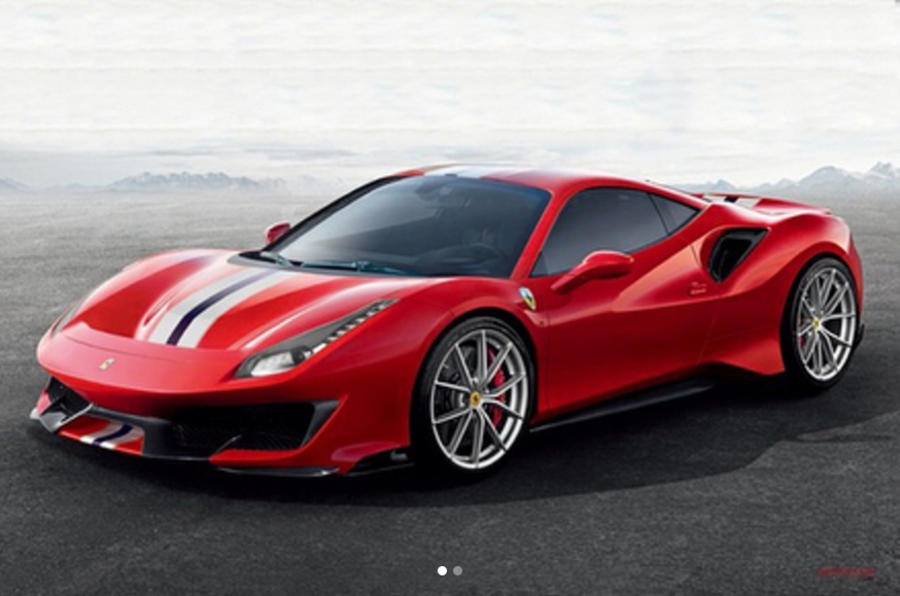 SURGEM IMAGENS DO NOVO FERRARI F488 PISTA, foto 1