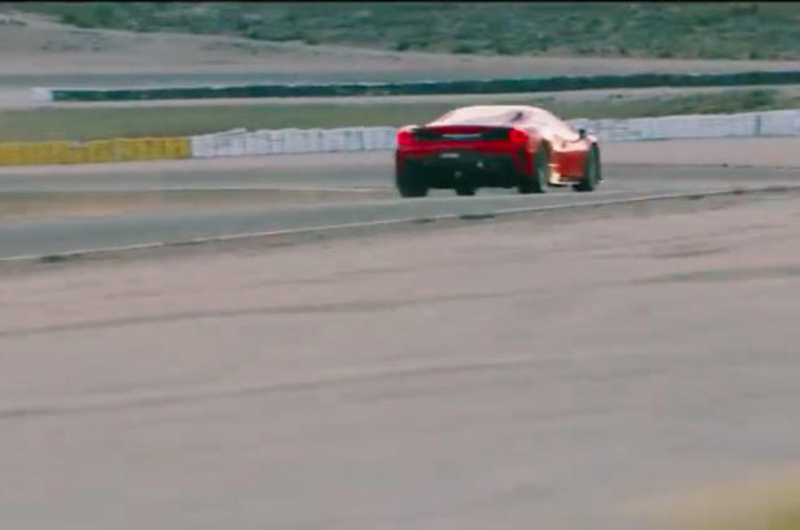 SURGEM IMAGENS DO NOVO FERRARI F488 PISTA, foto 6