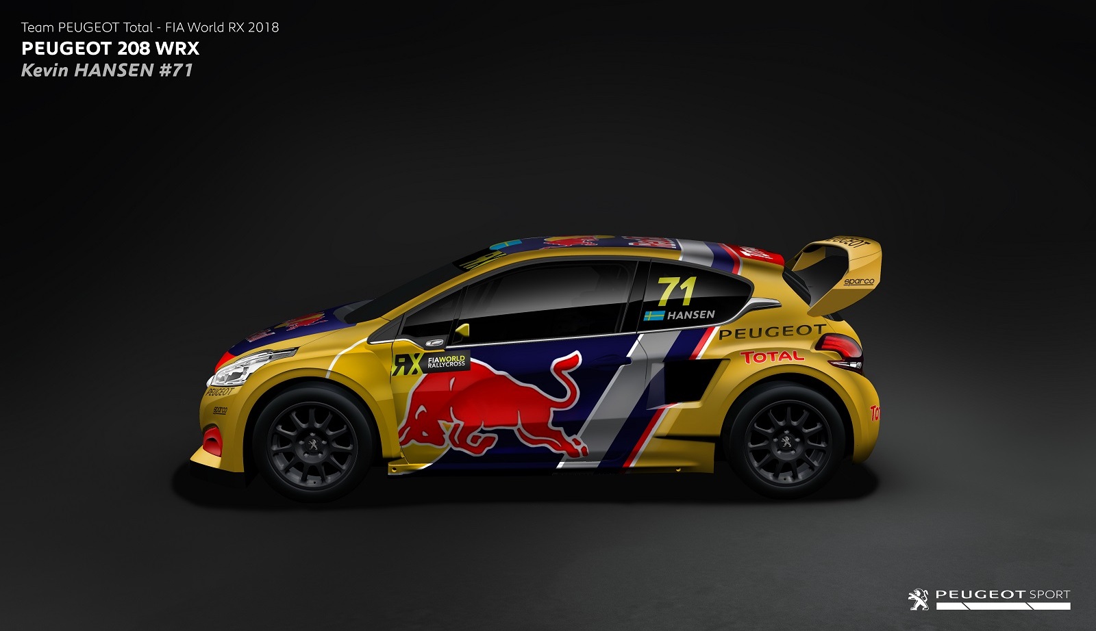TIME PEUGEOT TOTAL MIRA O CAMPEONATO COM O NOVO PEUGEOT 208 WRX, foto 3