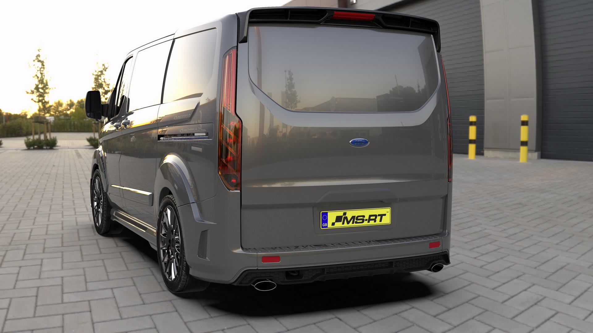 FORD TRANSIT CUSTOM BY MS-RT CHEGA AO REINO UNIDO COM UM ESTILO ESPORTIVO, foto 2
