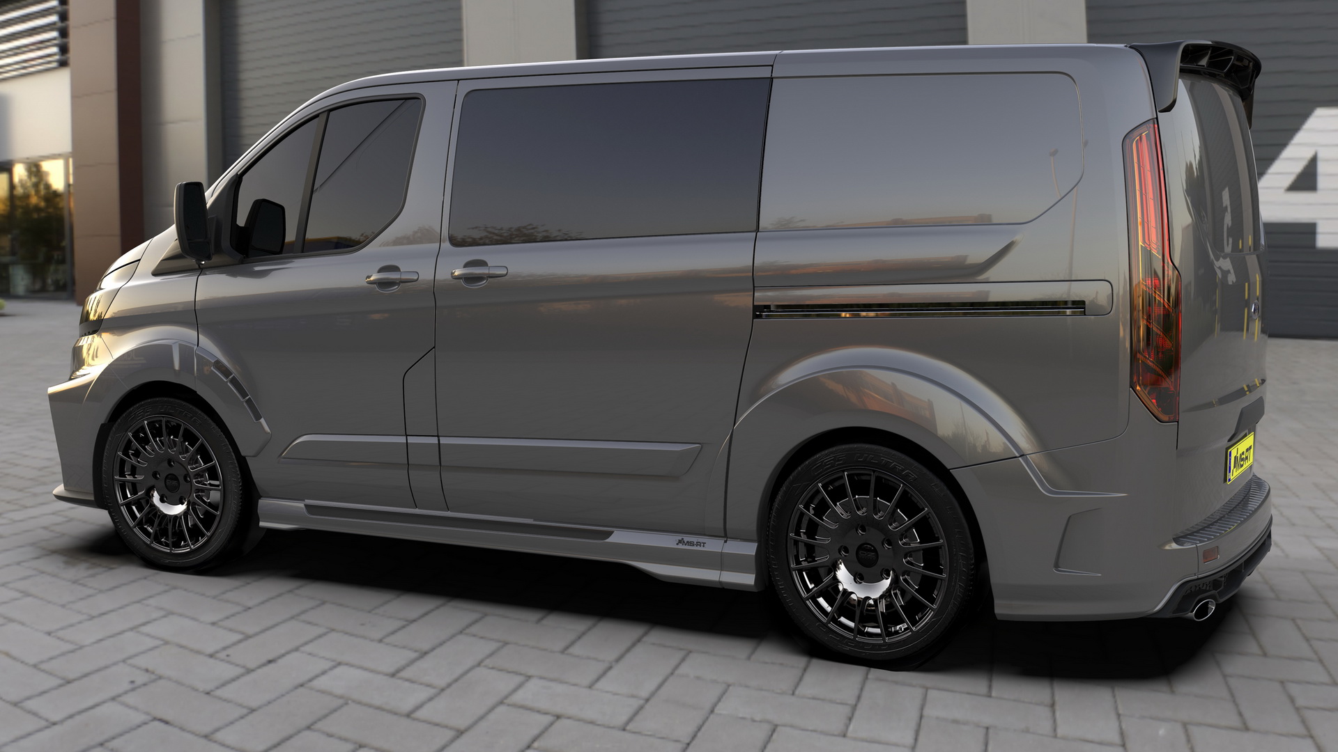 FORD TRANSIT CUSTOM BY MS-RT CHEGA AO REINO UNIDO COM UM ESTILO ESPORTIVO, foto 3