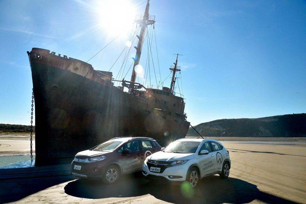 AMYR KLINK E EQUIPE CHEGAM PRA LÁ DO FIM DO MUNDO A BORDO DOS MODELOS HONDA HR-V E WR-V, foto 12