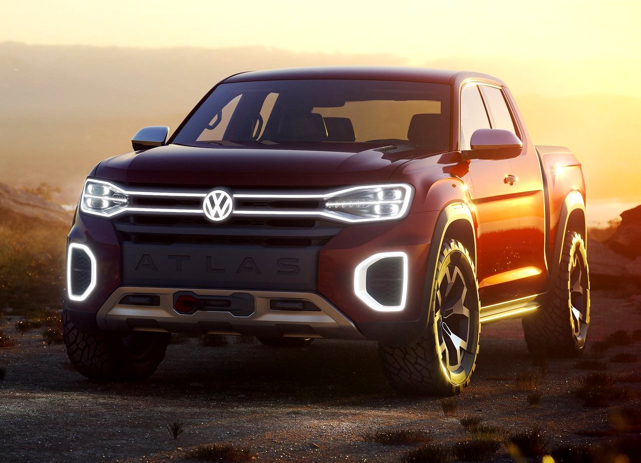 VOLKSWAGEN ATLAS TANOAK PICK-UP CONCEPT: POR ENQUANTO SOMENTE UM PROTÓTIPO, foto 1