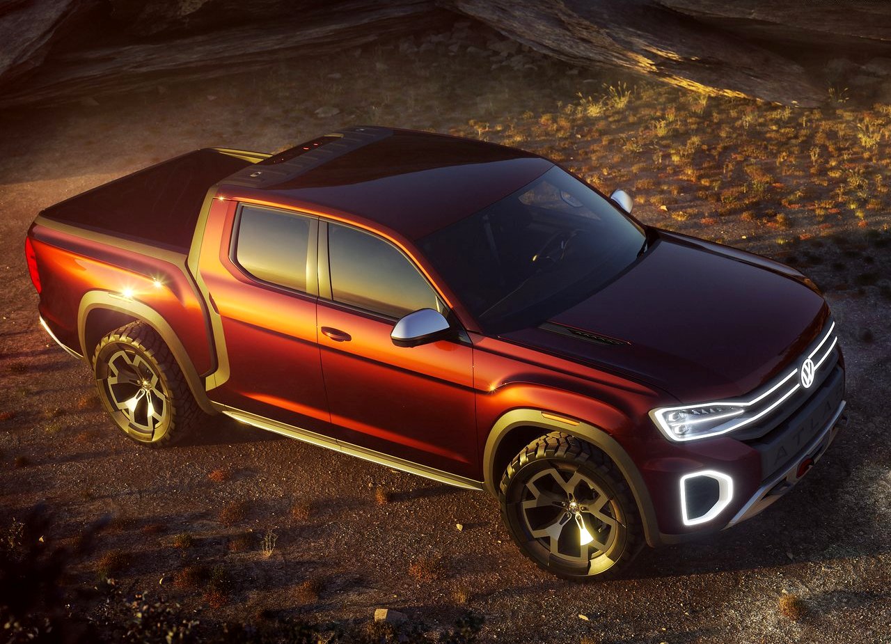 VOLKSWAGEN ATLAS TANOAK PICK-UP CONCEPT: POR ENQUANTO SOMENTE UM PROTÓTIPO, foto 2