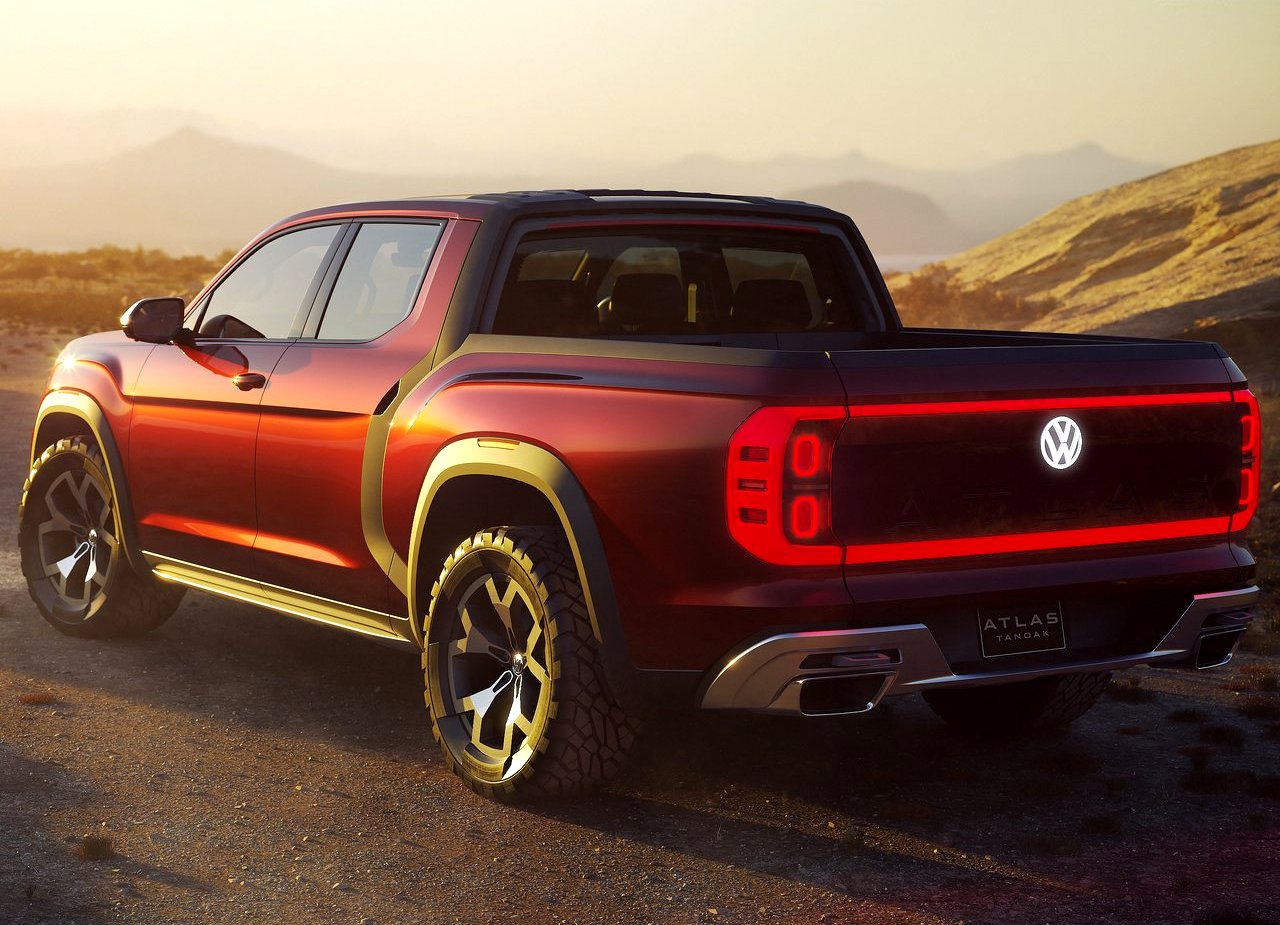 VOLKSWAGEN ATLAS TANOAK PICK-UP CONCEPT: POR ENQUANTO SOMENTE UM PROTÓTIPO, foto 4