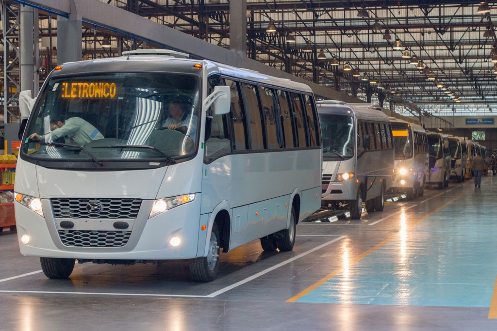 VOLARE INICIA PRODUÇÃO NA UNIDADE NEOBUS, EM ANA RECH, foto 1
