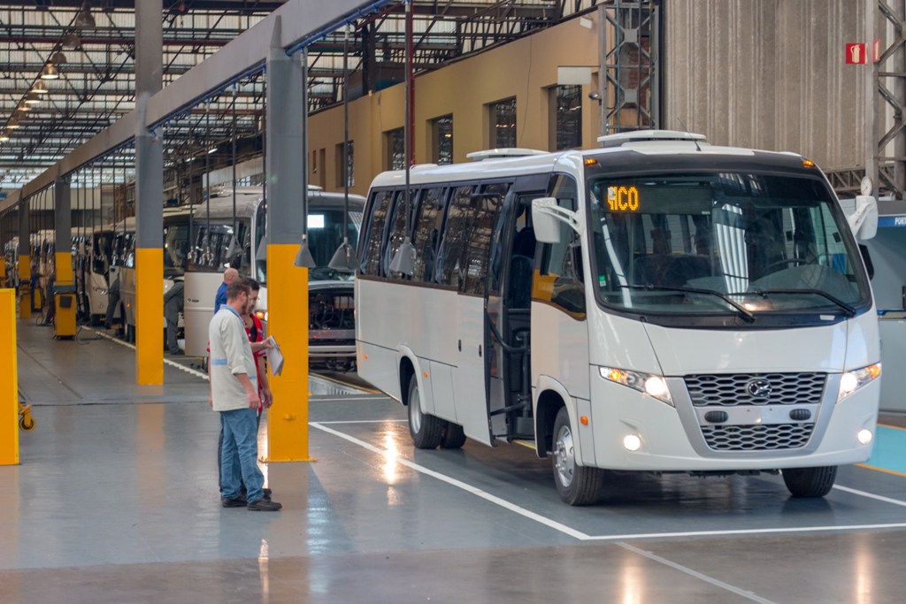 VOLARE INICIA PRODUÇÃO NA UNIDADE NEOBUS, EM ANA RECH, foto 2