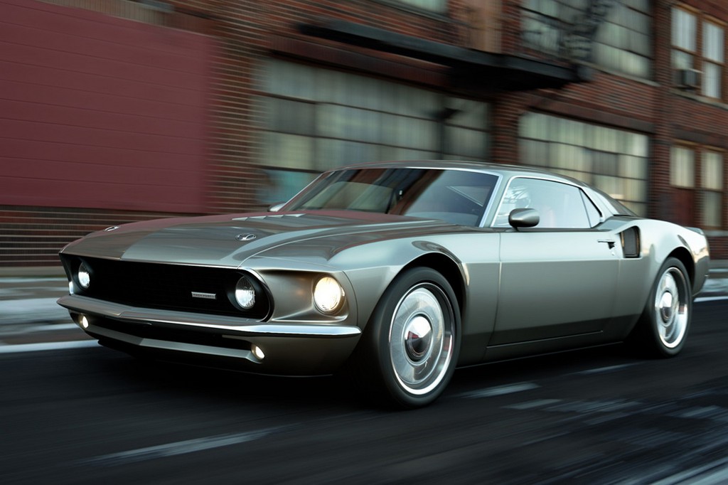 FORD MACH 40: UM DIFERENTE MUSTANG DE MOTOR CENTRAL, foto 1
