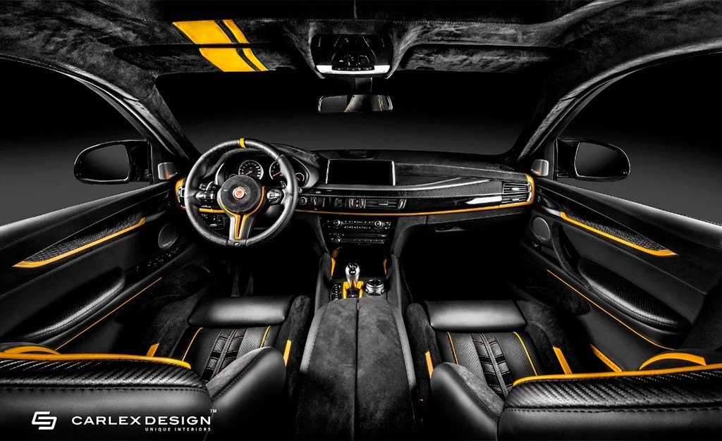 CARLEX DESIGN TRATA DO INTERIOR DE UM BMW X6 PREPARADO PELA MANHART, foto 3