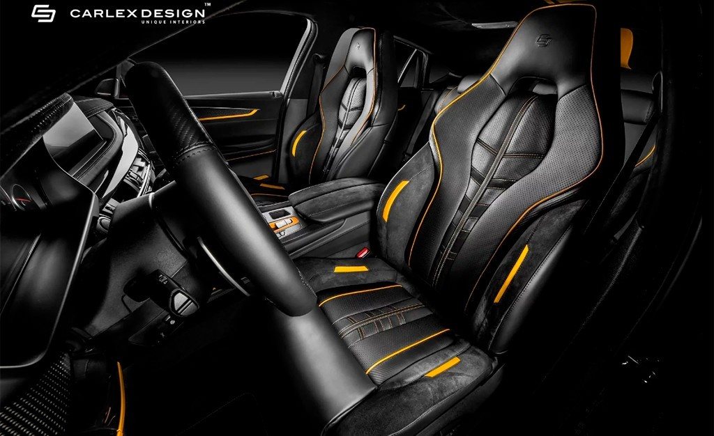 CARLEX DESIGN TRATA DO INTERIOR DE UM BMW X6 PREPARADO PELA MANHART, foto 7